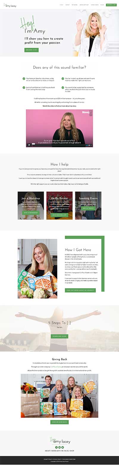 Amy Lacey project website